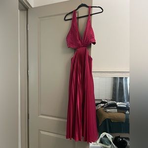 A&F Pleated Maxi Dress